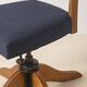 1930's Oak Swivel Office Chair by SMV, Sweden