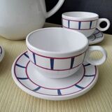 Part of a Basque porcelain coffee service