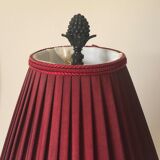 Bronze and marble pineapple lamp