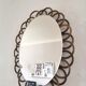 Vintage rattan mirror 60s