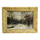 Gabrielle - Oil on Canvas "Snowy Forest"