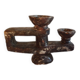 Brutalist candle holder