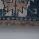 Vintage handmade Turkish rug 118x171 cm