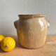 Old stoneware pot / storage jar / jam jar