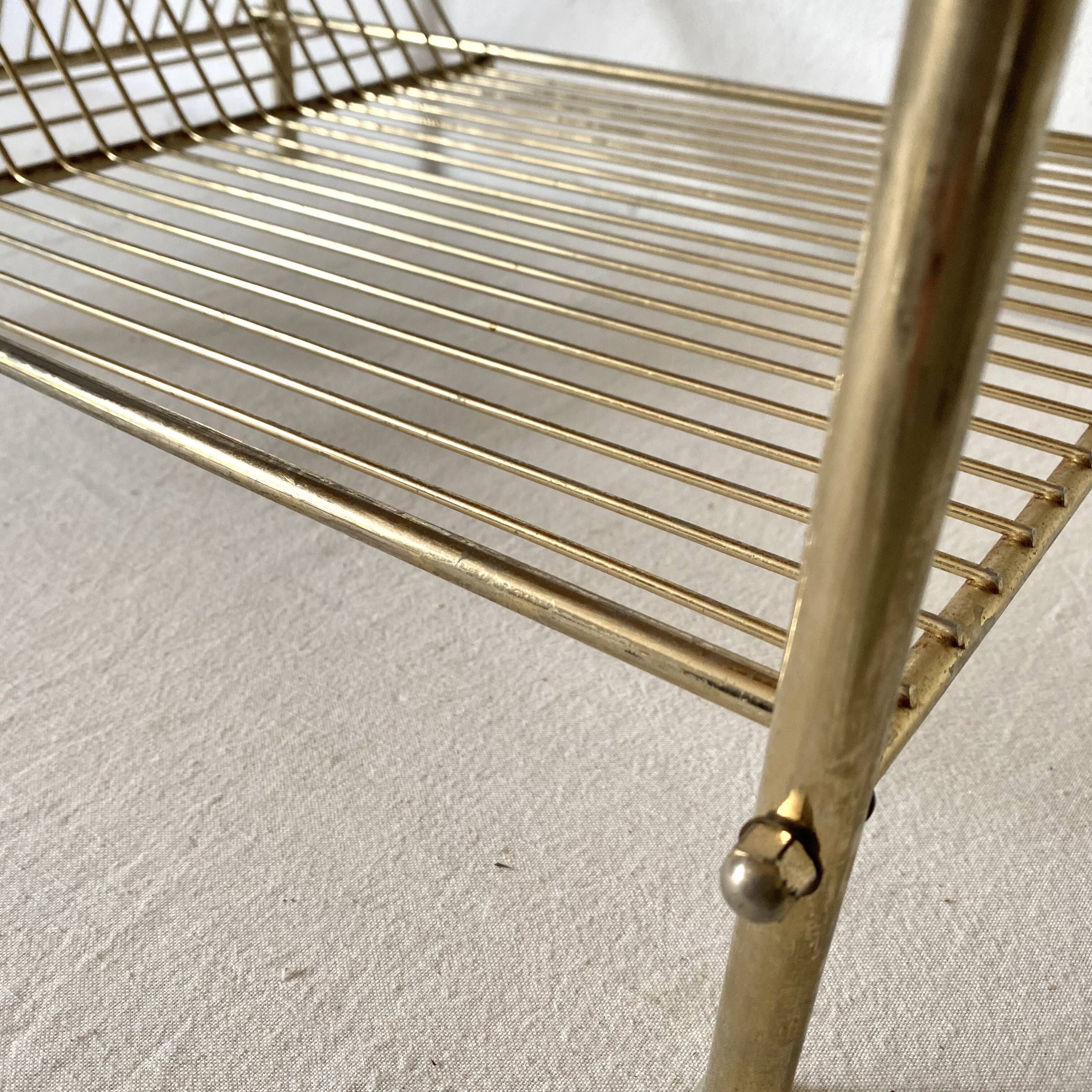 70s vinyl door trolley