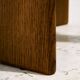 CJ Rosengaarden oak dining set, Set of 7