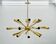 Beautiful Handcrafted Mid Century Sputnik Chandelier |Raw Brass Ceiling Lights|24Arms Modern Fixture