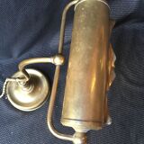 Brass desk lamp