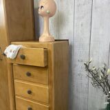 Asymmetrical wardrobe from the 1950s