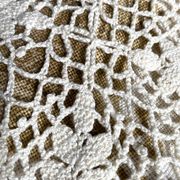 Plaid , jeté de lit crochet 90X140 cm