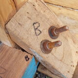Teak table with 6 chairs