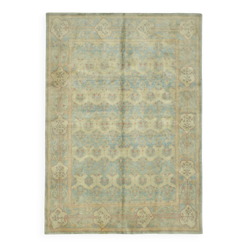 Turkish Handknotted Wool Oushak Rug 266 cm x 377 cm