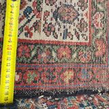Tapis ancien persan kurde Malayer en longueur 200x490 cm