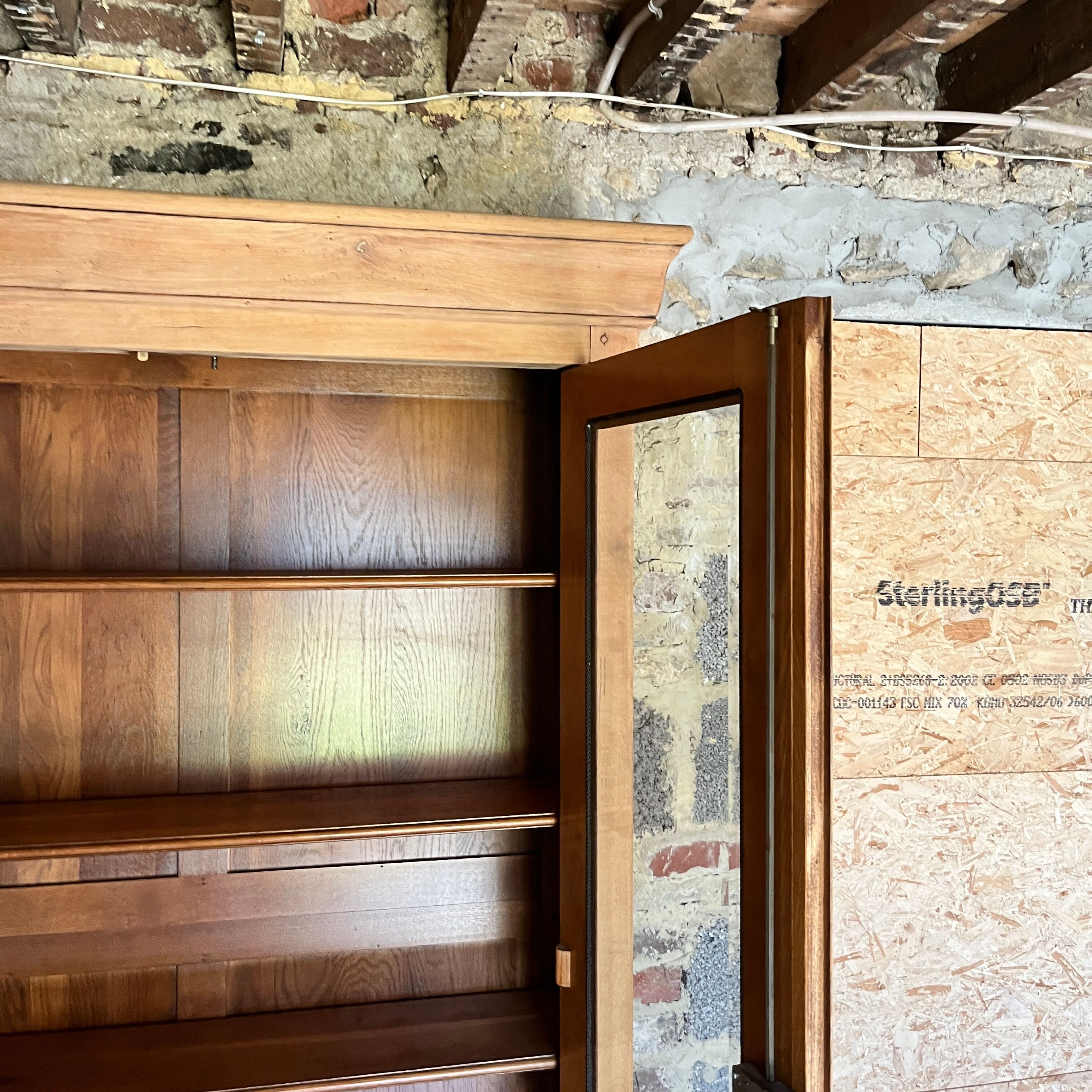 Hardwood bookcase