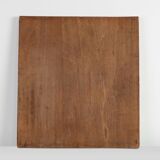 19th Century Religious Carved Wooden Agnus Dei Panel, France