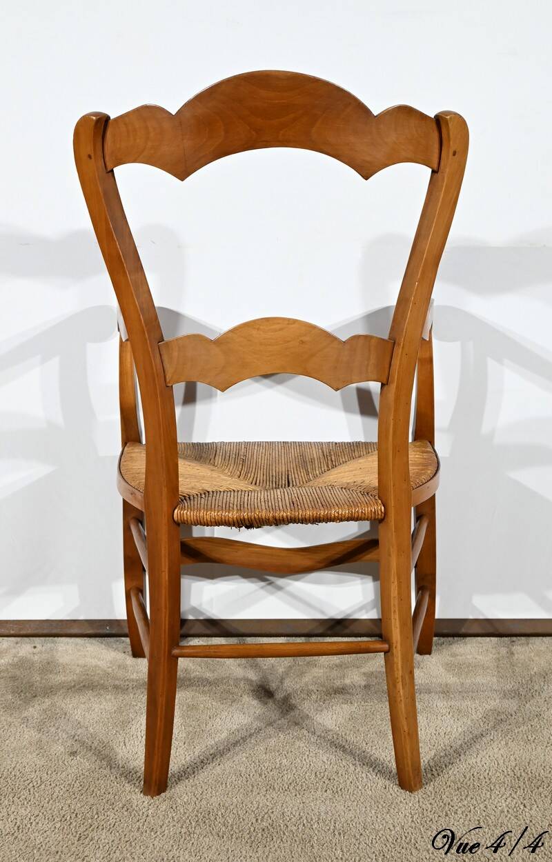 Grand-Mère Armchair in Cherrywood, Louis Philippe style – Late 19th century