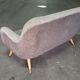 Sofa 2 places Egg 50s 60s