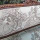 Louis XVI style antique sofa and armchair