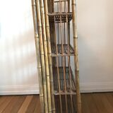 Bamboo foldable shelf