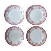 4 flat plates Narcissus