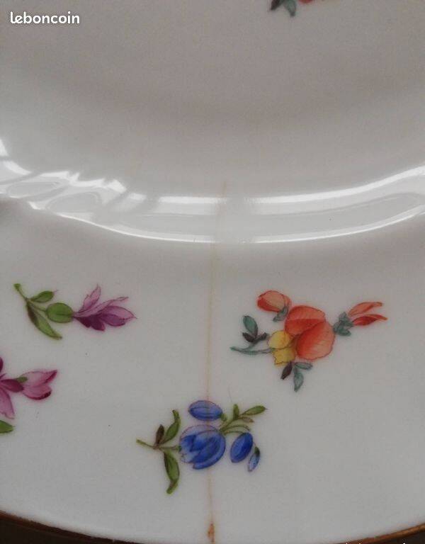 Antique serving dishes