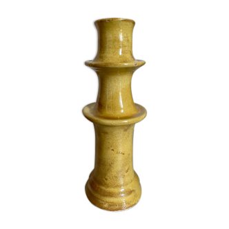 Bougeoir céramique Tamegroute jaune