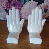 Ceramic bookends