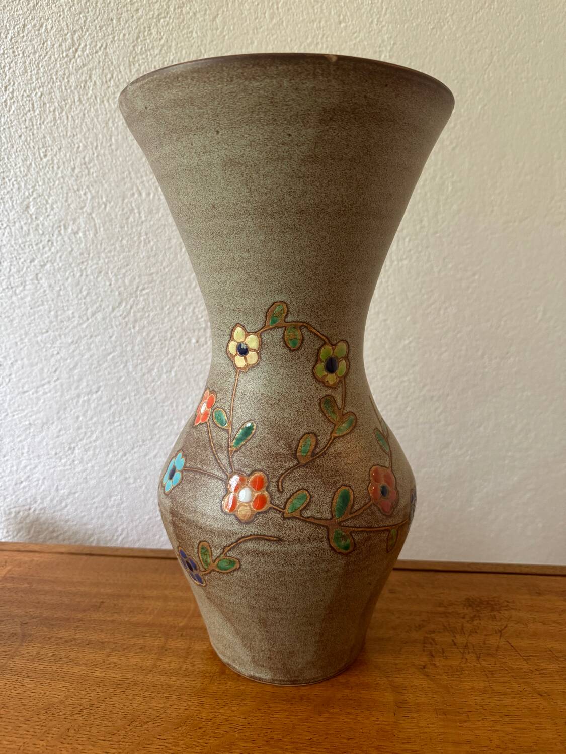 Vallauris MC Treinen ceramic vase from the 60s