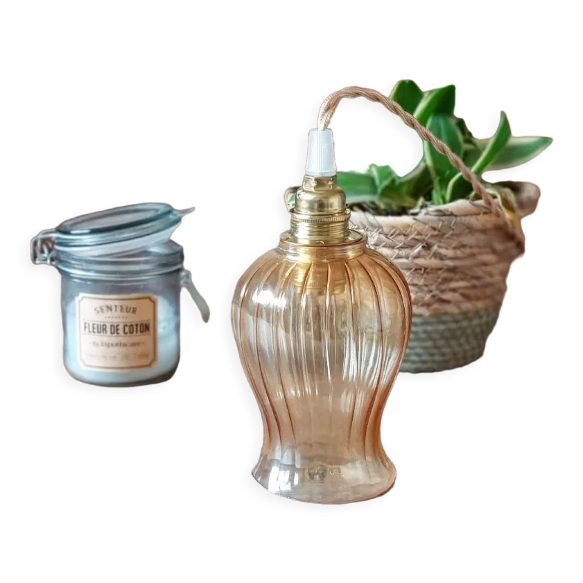 Amber vintage walkway