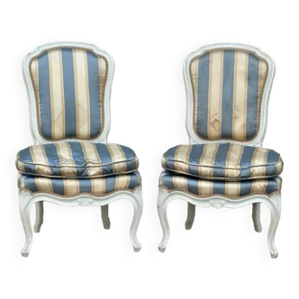 Pair of low chairs