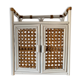 Rattan storage unit
