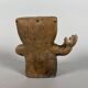 Quimbaya culture, Colombia circa 500-1500 AD. Sculpture of a chief.