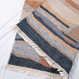 Pair of kilims or tapestries in a modern style, Central Asia, late 20th century.