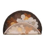 Tapis Desso 'Snowball' marron