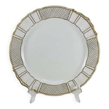 Plat à Gâteaux Rond Bernardaud B&C Service Malmaison (1924) Limoges