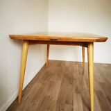 Numbered solid oak table