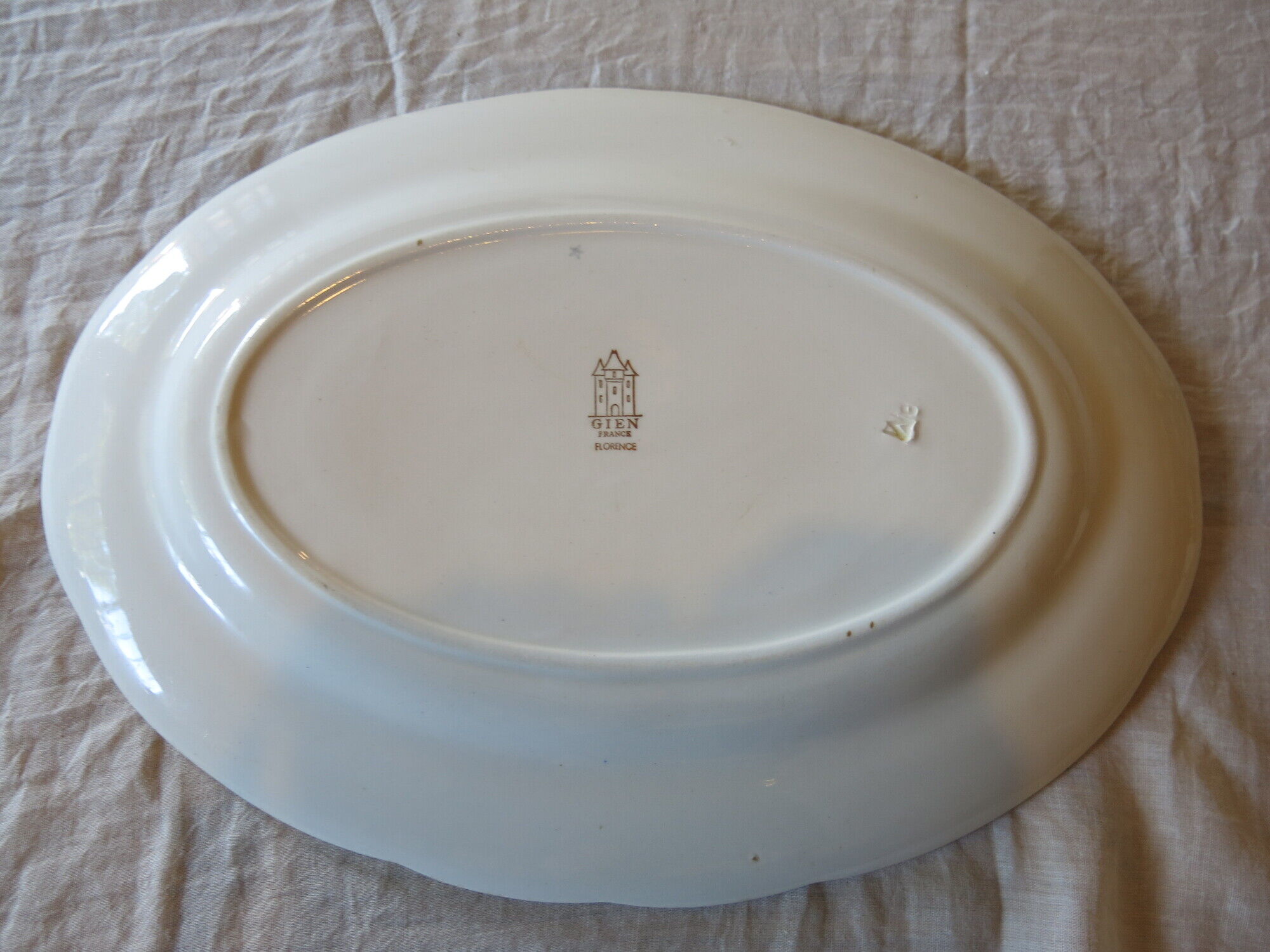 dish from Gien model "Florence"