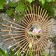 Rattan sun mirror 70'