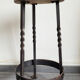 Lot de deux tabourets de bar artisanal