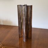 Christian Dior, Silver-plated solifleur sculptural vase, Dior France 1980s