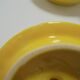 Vintage yellow teapot