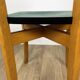 Lot of 6 chairs bistro green wood 50s