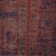 Vintage Turkish Oushak Rug Handwoven 46x373 cm