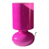 LYKTA pink fuchsia table lamp, vintage IKEA