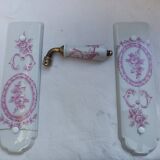 Paris jouy porcelain handle + plates