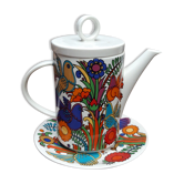 Pitcher and under vintage dish 1970 service acapulco