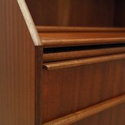 Mahogany secretary, Danish design, 1960s, manufacturer: Hanbjerg Møbelfabrik
