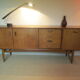 Enfilade teck G plan 1960 par Victor Wilkins