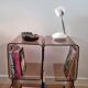 Vintage smoked plexiglass furniture