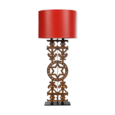Lampe balustrade en fonte de fer